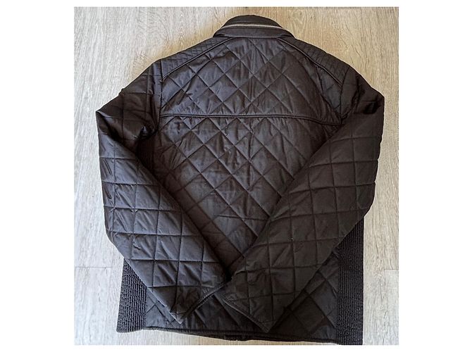 Prada Giacca Trapuntata Nera Nero - vista 4