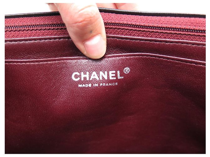 BORSA CHANEL TIMELESS JUMBO FLAP PELLE MATELASSÉ NERO - vista 13
