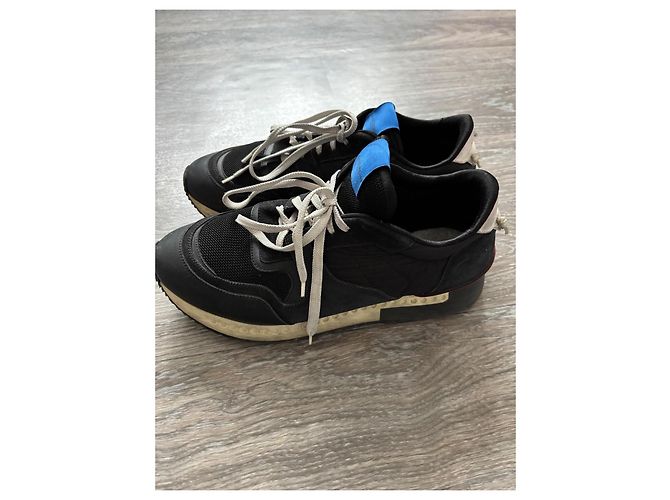 Sneakers Givenchy in pelle nera Nero - vista 2