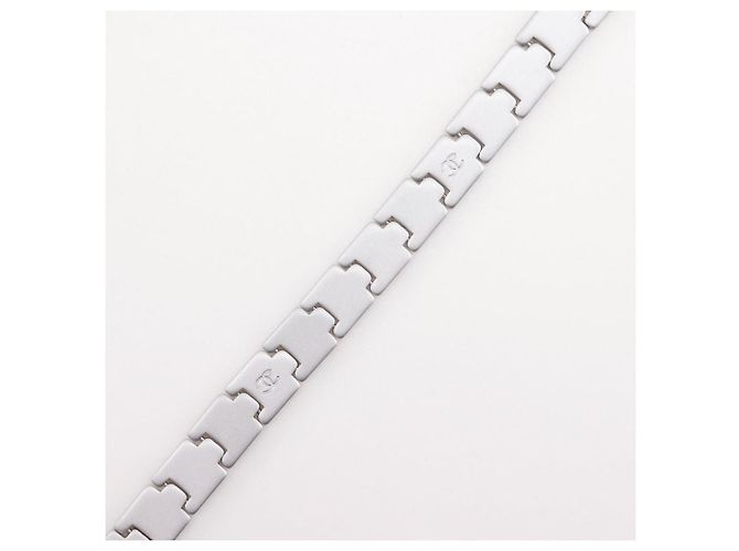Pulsera Chanel Coco Mark Plata - vista 4