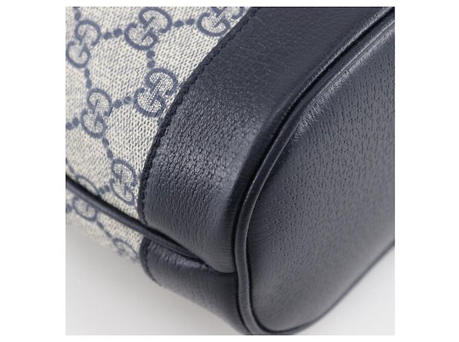 Zaino 2way Gucci Ophidia GG Supreme Grigio - vista 4