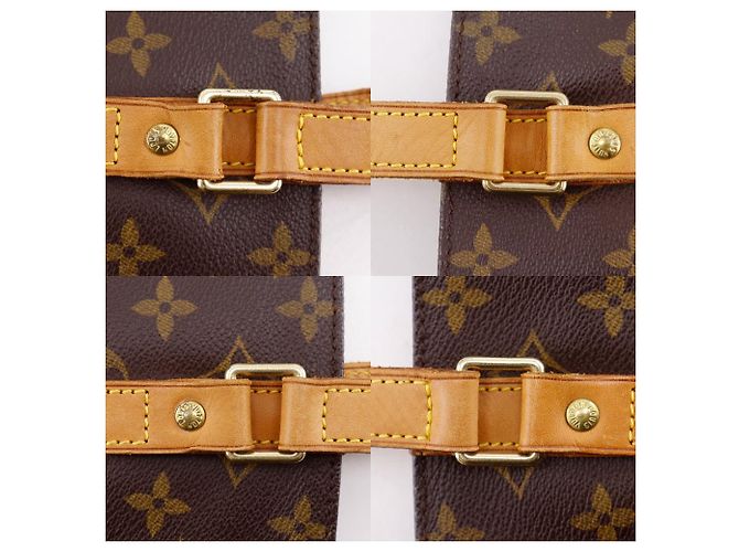 Louis Vuitton Sac Shopping Monogram Tote Bag Marrone - vista 14
