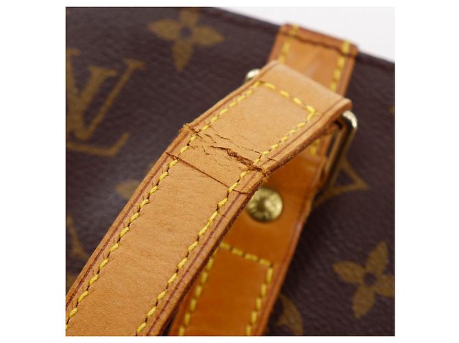 Louis Vuitton Sac Shopping Monogram Tote Bag Marrone - vista 15