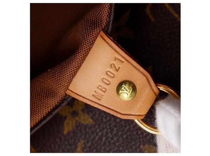 Louis Vuitton Sac Shopping Monogram Tote Bag Marrone - vista 20