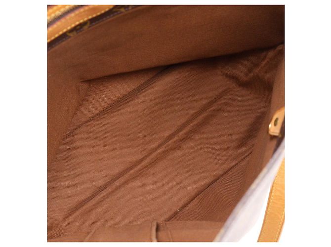 Louis Vuitton Sac Shopping Monogram Tote Bag Marrone - vista 6
