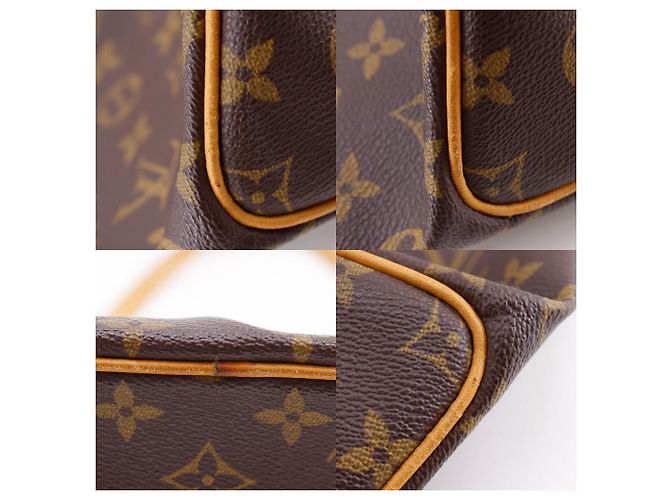 Louis Vuitton Sac Shopping Monogram Tote Bag Marrone - vista 8
