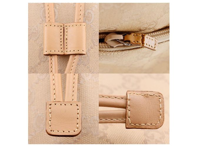 Gucci GG Canvas 2way Rucksack Beige - Ansicht 12