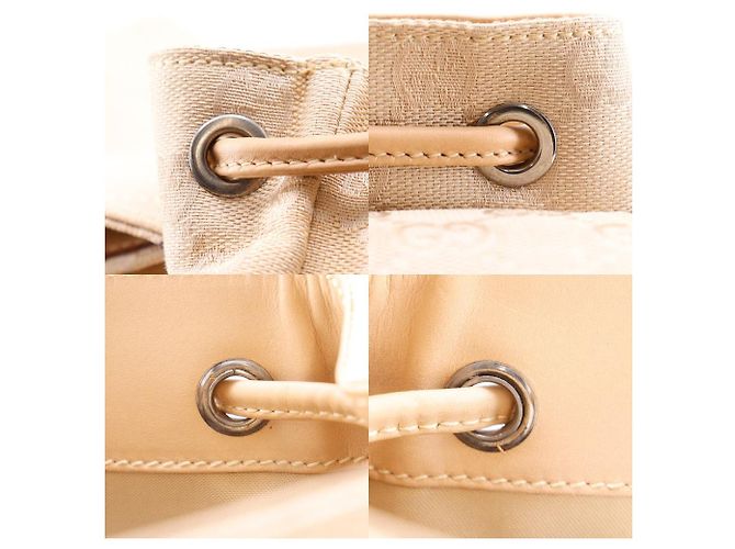 Gucci GG Canvas 2way Rucksack Beige - Ansicht 14