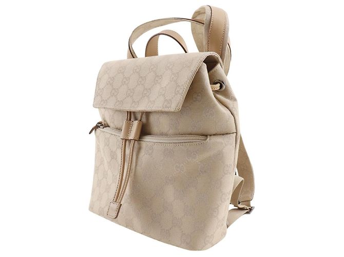 Gucci GG Canvas 2way Rucksack Beige - Ansicht 2