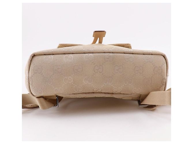 Gucci GG Canvas 2way Rucksack Beige - Ansicht 7