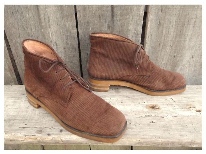 Autre Marque Botines Nuxart Barcelona de Nubuck Marrón Talla 38 - vista 2