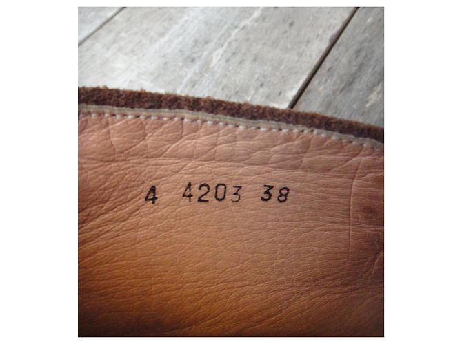 Autre Marque Botines Nuxart Barcelona de Nubuck Marrón Talla 38 - vista 7
