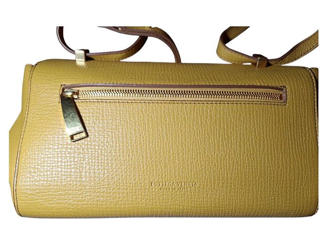 Bottega Veneta Borsa in pelle gialla Giallo - vista 13