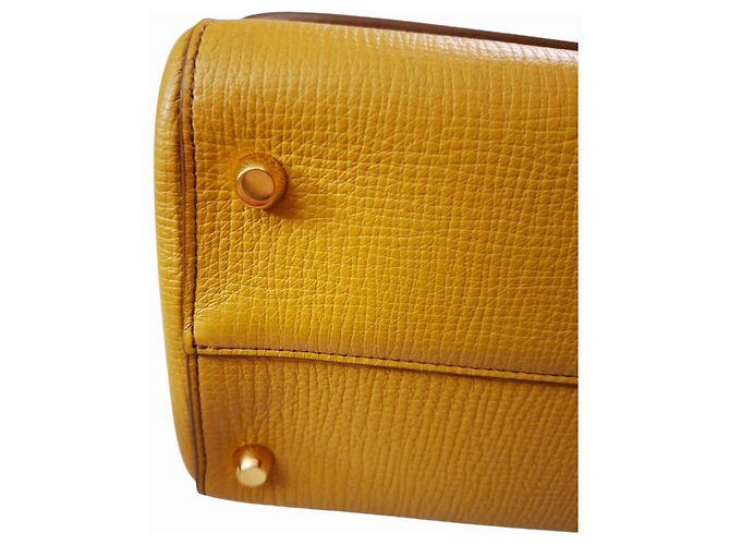 Bottega Veneta Borsa in pelle gialla Giallo - vista 6