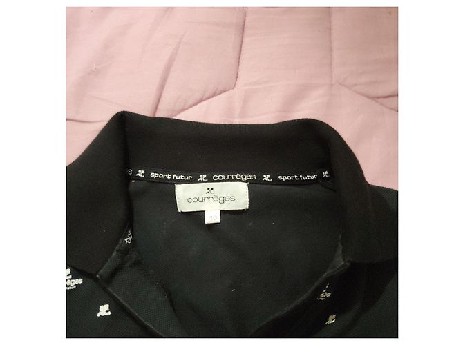 Courreges Courrèges Logo Polo-Kleid - Schwarz - Ansicht 2
