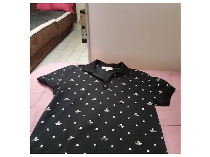 Courreges Courrèges Logo Polo-Kleid - Schwarz - Ansicht 7