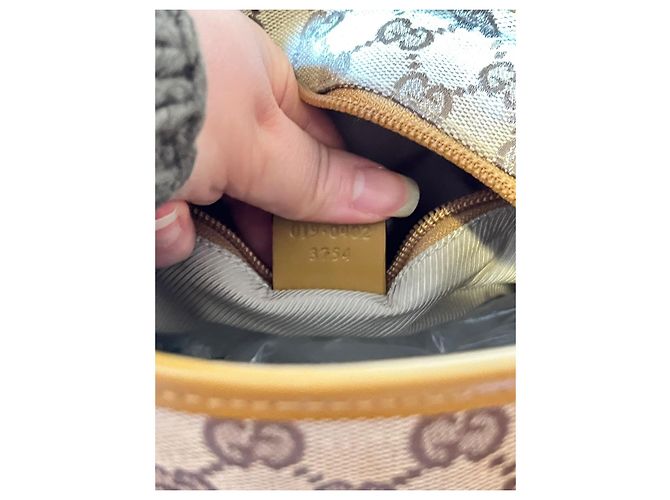 Gucci Eclipse Tom Ford Monogram Tote Bag Braun Beige - Ansicht 10