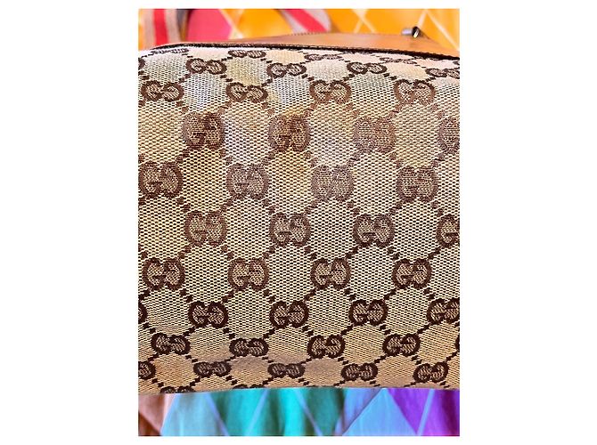 Gucci Eclipse Tom Ford Monogram Tote Bag Braun Beige - Ansicht 7