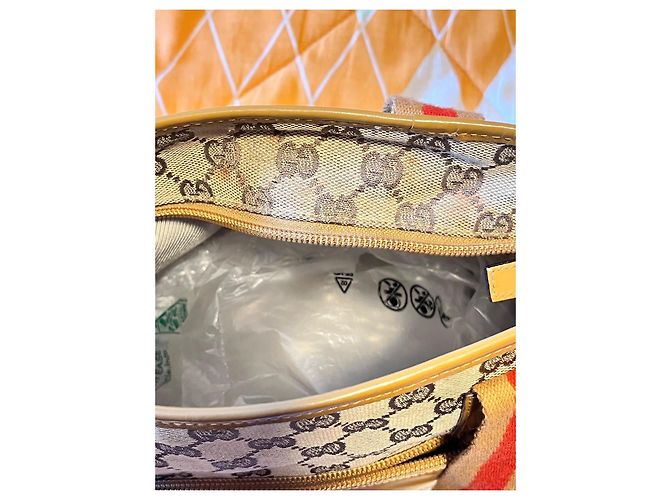 Gucci Eclipse Tom Ford Monogram Tote Bag Braun Beige - Ansicht 9