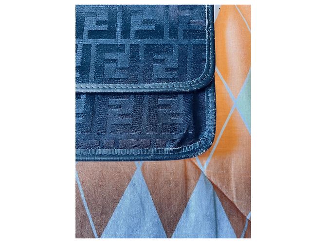 Fendi Zucca FF Monogram Wallet Black - view 3