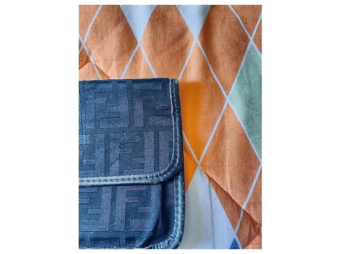 Fendi Zucca FF Monogram Wallet Black - view 4