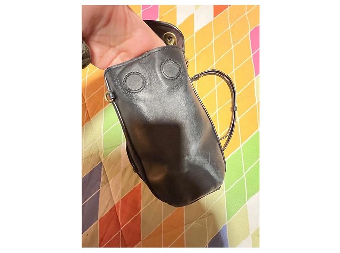 Coach Parker gesteppte Ledertasche Schwarz - Ansicht 12