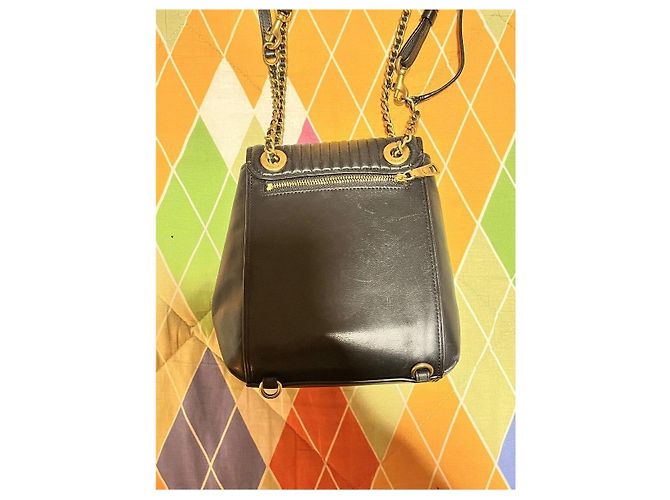Coach Parker gesteppte Ledertasche Schwarz - Ansicht 16