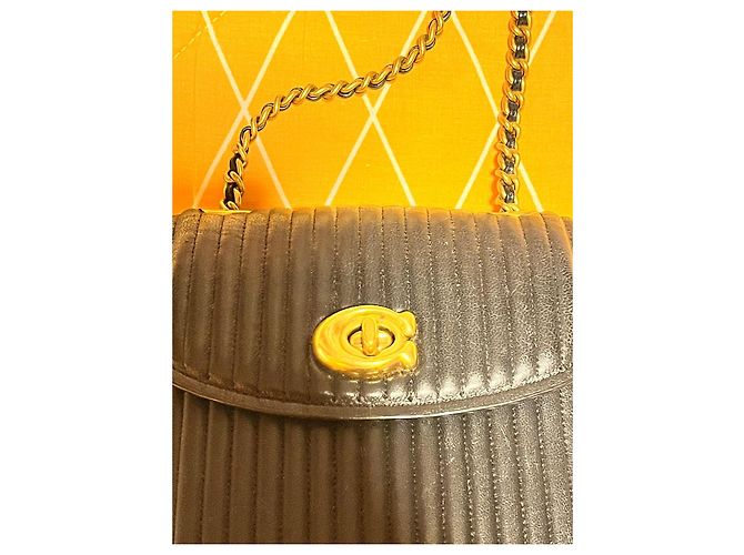 Coach Parker gesteppte Ledertasche Schwarz - Ansicht 2