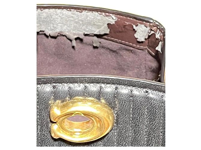 Coach Parker gesteppte Ledertasche Schwarz - Ansicht 4