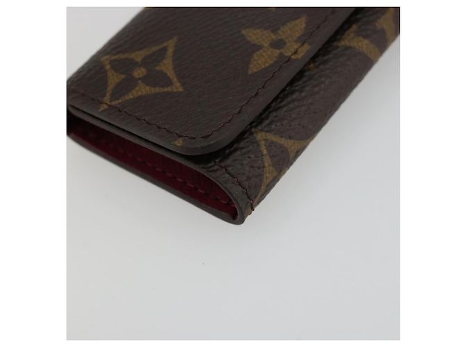 LOUIS VUITTON Monogram Multicles 4 Key Case Fuchsia M62631 Auth 181113V Fucsia Monograma - vista 14