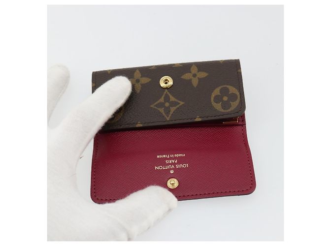 LOUIS VUITTON Monogram Multicles 4 Key Case Fuchsia M62631 Auth 181113V Fucsia Monograma - vista 18