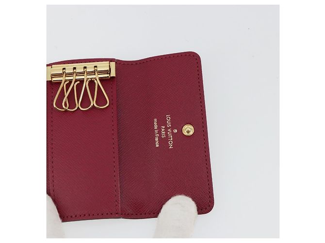 LOUIS VUITTON Monogram Multicles 4 Key Case Fuchsia M62631 Auth 181113V Fucsia Monograma - vista 19