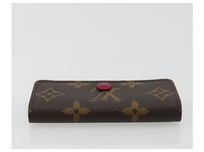 LOUIS VUITTON Monogram Multicles 4 Key Case Fuchsia M62631 Auth 181113V Fucsia Monograma - vista 5