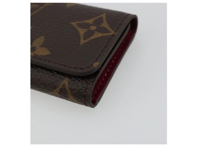 LOUIS VUITTON Monogram Multicles 4 Key Case Fuchsia M62631 Auth 181113V Fucsia Monograma - vista 7
