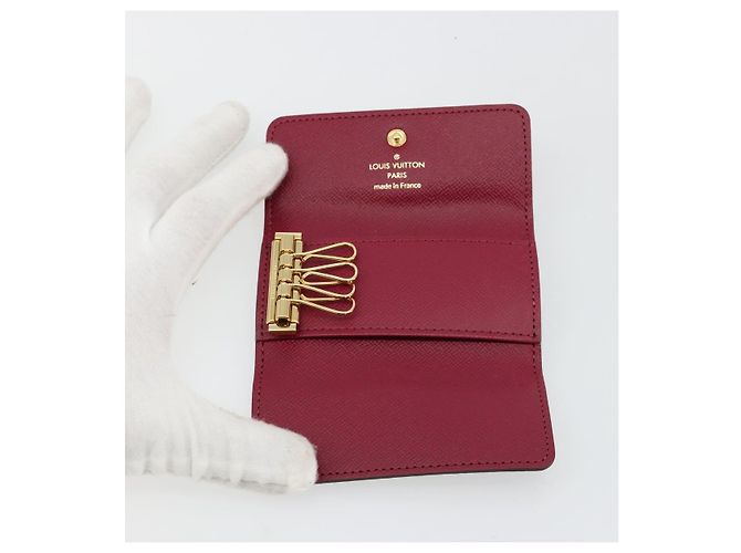 LOUIS VUITTON Monogram Multicles 4 Key Case Fuchsia M62631 Auth 181113V Fucsia Monograma - vista 8