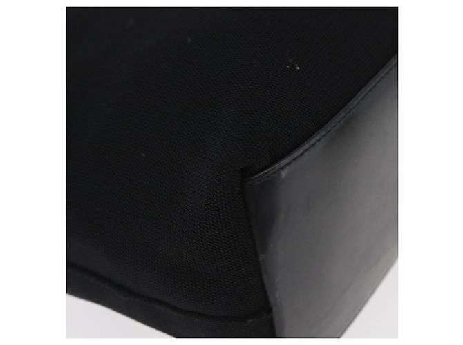Borsa a tracolla GUCCI Tela Nero Argento 001 3298 Auth 181270 - vista 14