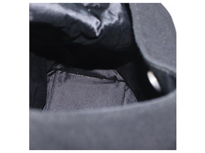Borsa a tracolla GUCCI Tela Nero Argento 001 3298 Auth 181270 - vista 19