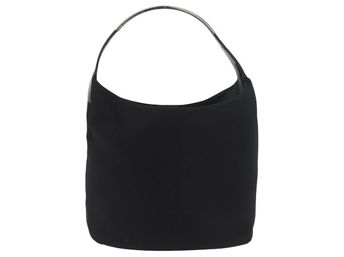 Borsa a tracolla GUCCI Tela Nero Argento 001 3298 Auth 181270 - vista 2