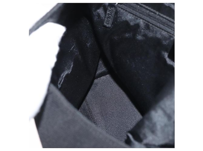 Borsa a tracolla GUCCI Tela Nero Argento 001 3298 Auth 181270 - vista 20