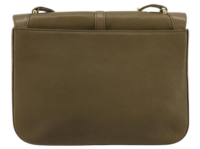 Borsa a Spalla GIVENCHY in Pelle Verde e Oro Auth 180485 D'oro - vista 2
