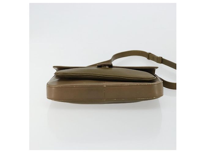 Borsa a Spalla GIVENCHY in Pelle Verde e Oro Auth 180485 D'oro - vista 5
