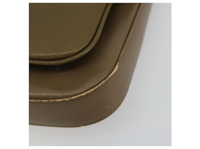 Borsa a Spalla GIVENCHY in Pelle Verde e Oro Auth 180485 D'oro - vista 9