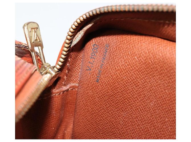 LOUIS VUITTON Epi Jeune Fille MM Borsa a Spalla Marrone M52153 LV Auth BA12827 - vista 12