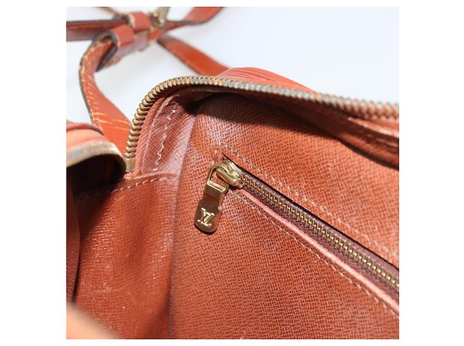 LOUIS VUITTON Epi Jeune Fille MM Borsa a Spalla Marrone M52153 LV Auth BA12827 - vista 22