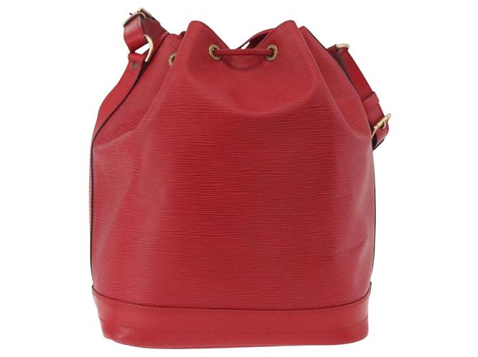 Borsa a tracolla LOUIS VUITTON Epi Noe Rosso M44007 LV Auth 180369A - vista 2