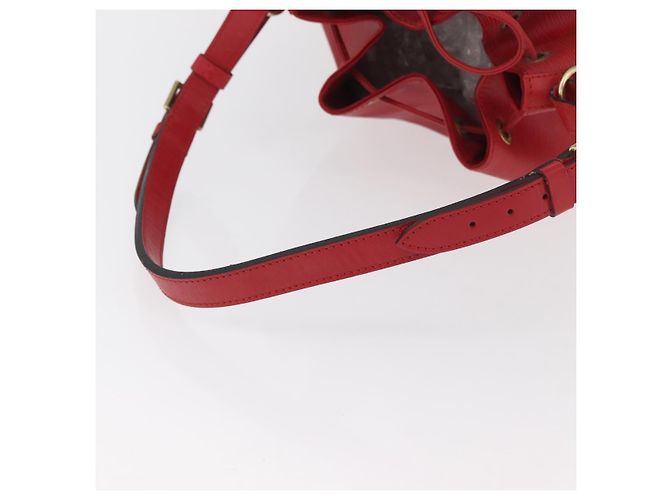 Borsa a tracolla LOUIS VUITTON Epi Noe Rosso M44007 LV Auth 180369A - vista 7