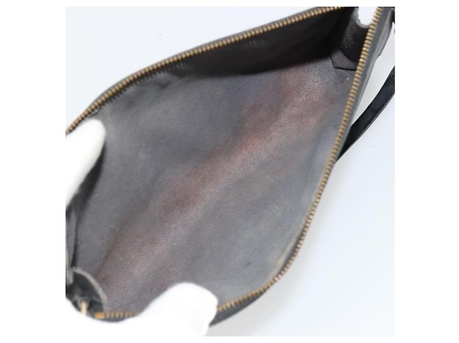 LOUIS VUITTON Epi Pochette Accessoires Pochette Nera M52982 LV Auth BA12799 Nero - vista 11