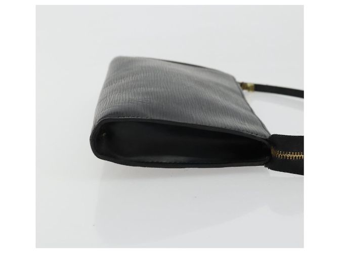 LOUIS VUITTON Epi Pochette Accessoires Pochette Nera M52982 LV Auth BA12799 Nero - vista 3