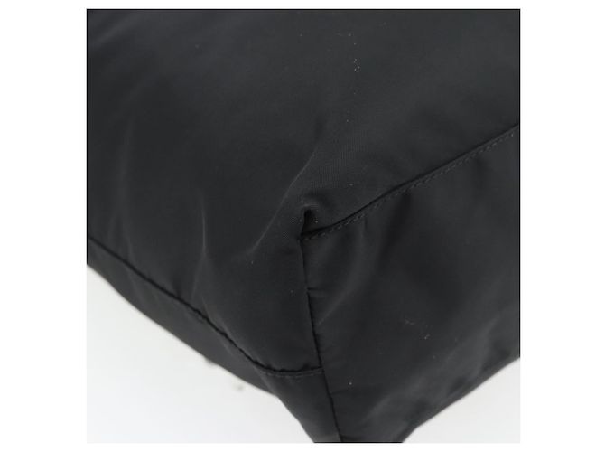 PRADA Bijoux Tote Bag Nylon Schwarz Silber Authentisch ka4445A - Ansicht 16
