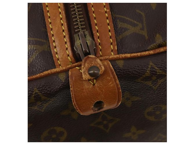 LOUIS VUITTON Monogram Sac Souple 45 Boston Bag M41624 LV Auth 178950 Monogramma - vista 10